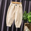 Boys' pants Autumn 2022 new style loose and stylish tapered pants Children's spring and autumn sporty and casual sweatpants trend Application Scenario